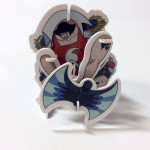 No.30戦桃丸を作ってみた 第３弾カード ワンピース3D組立パズル